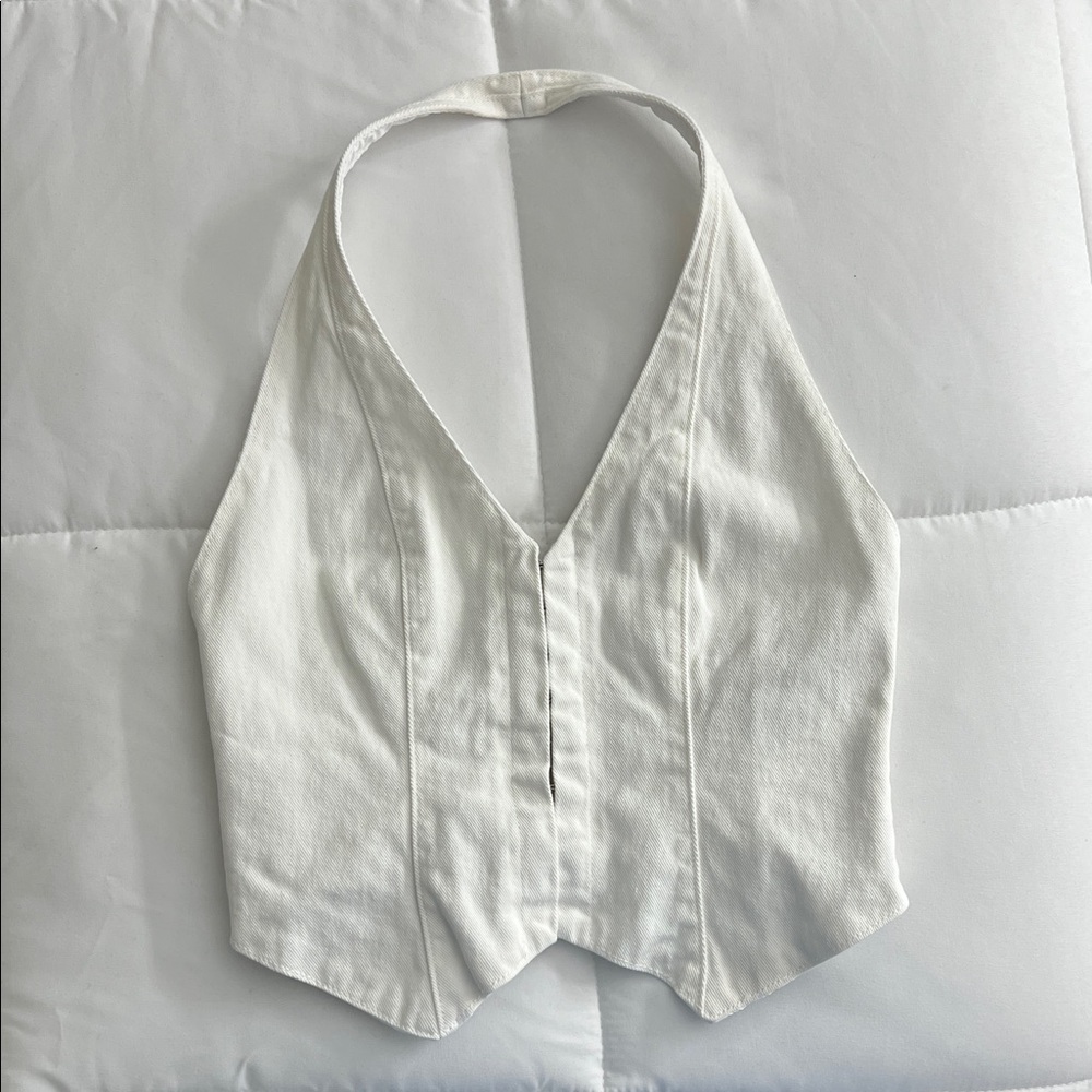 White Fox Boutique White Crop Top